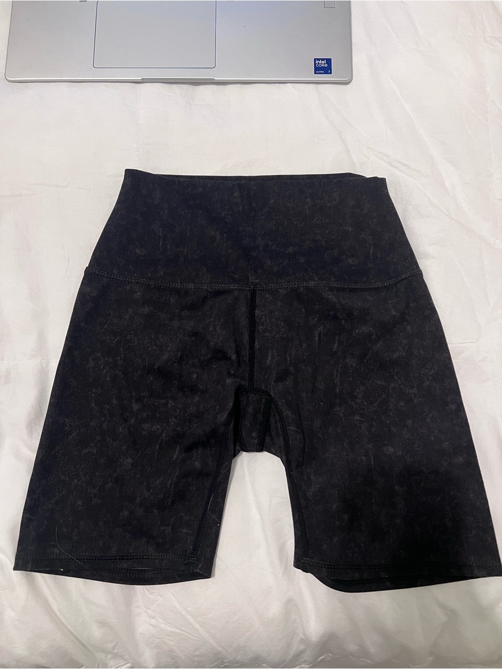 High-Waist Black Women’s Bike Shorts